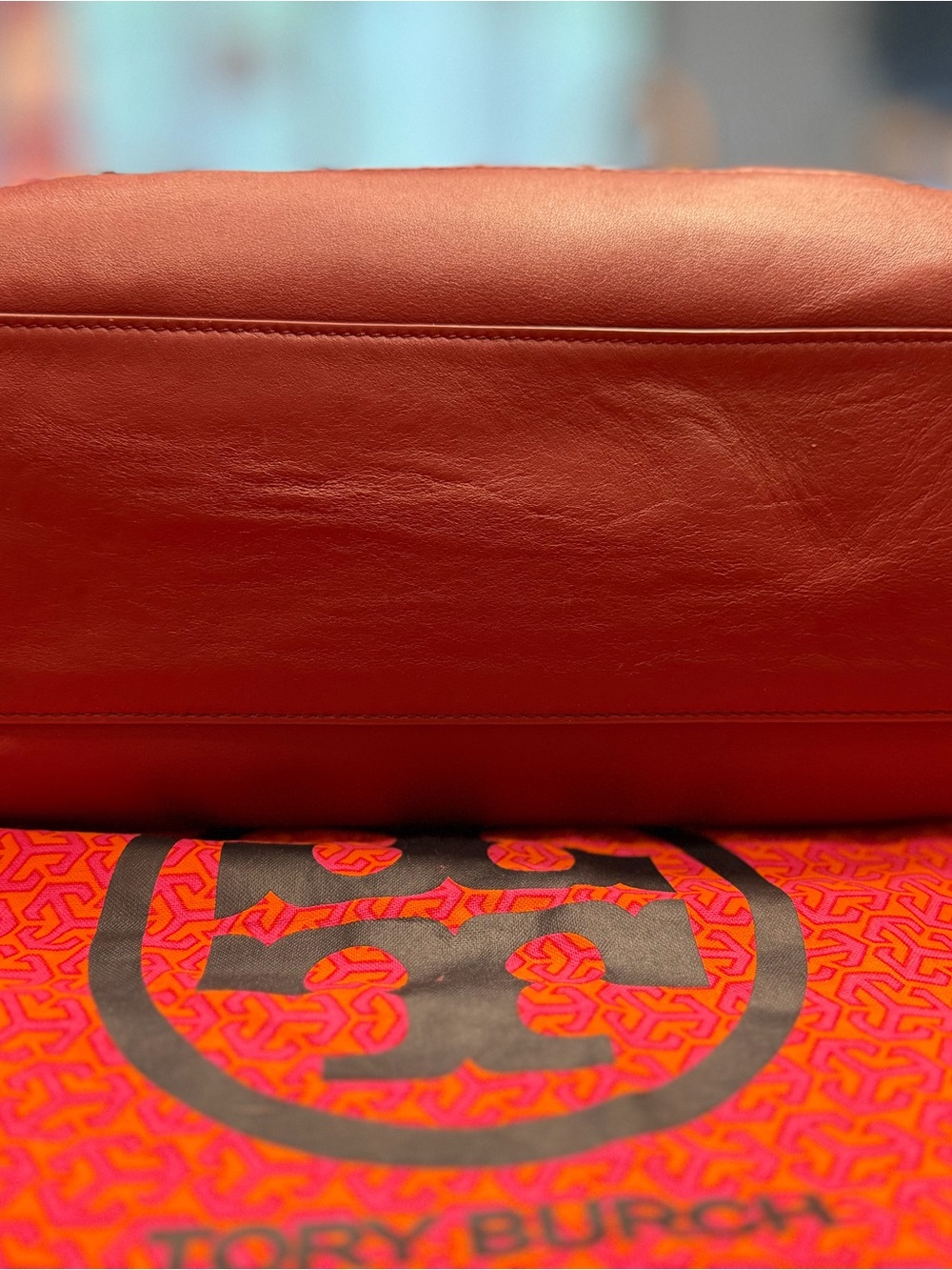 Tory Burch Limited Edition Honeysuckle Printed Canvas Classic Tote - Picture 8 of 13